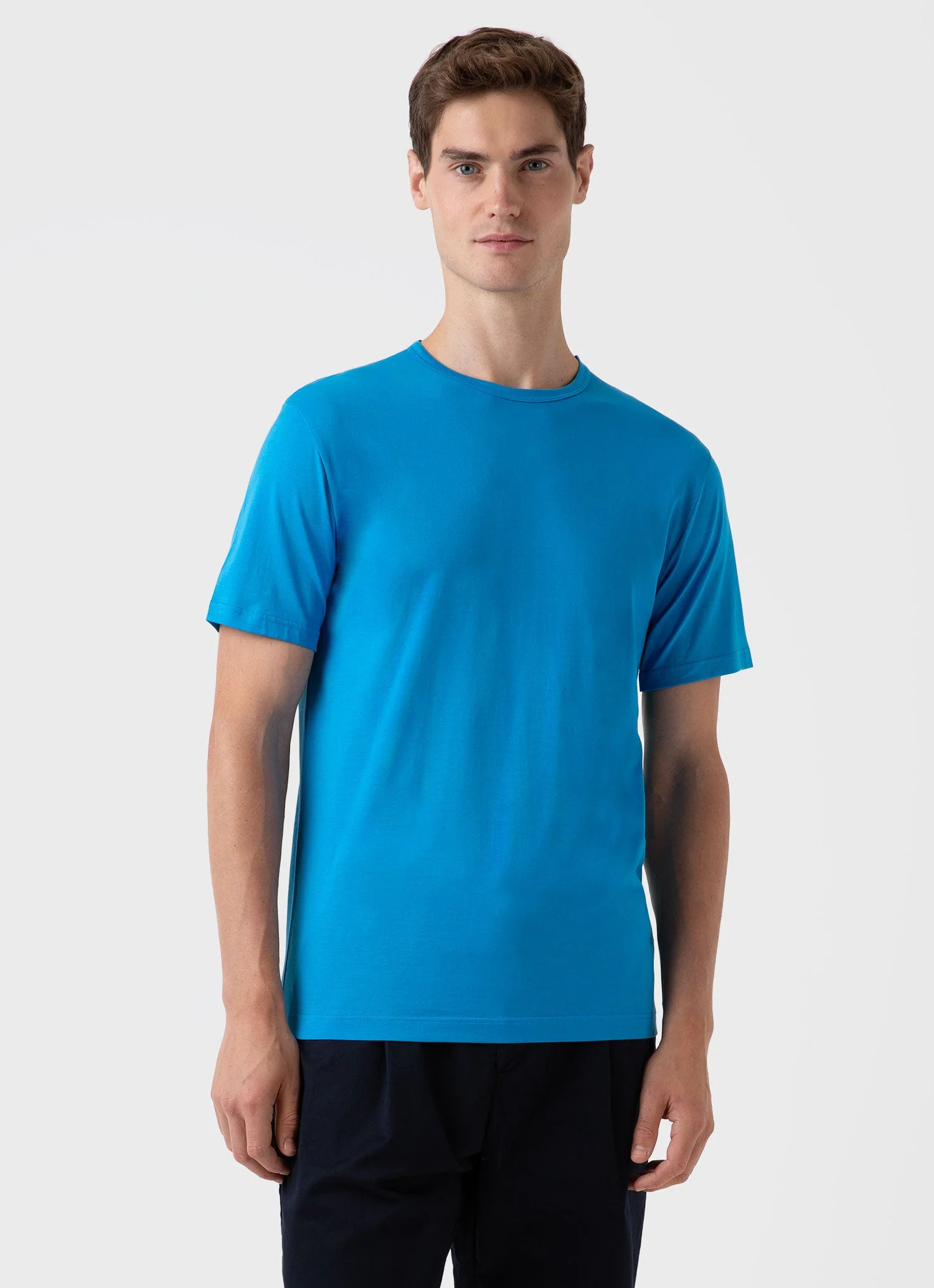 Men's Classic T-shirt in Turquoise - Image 2