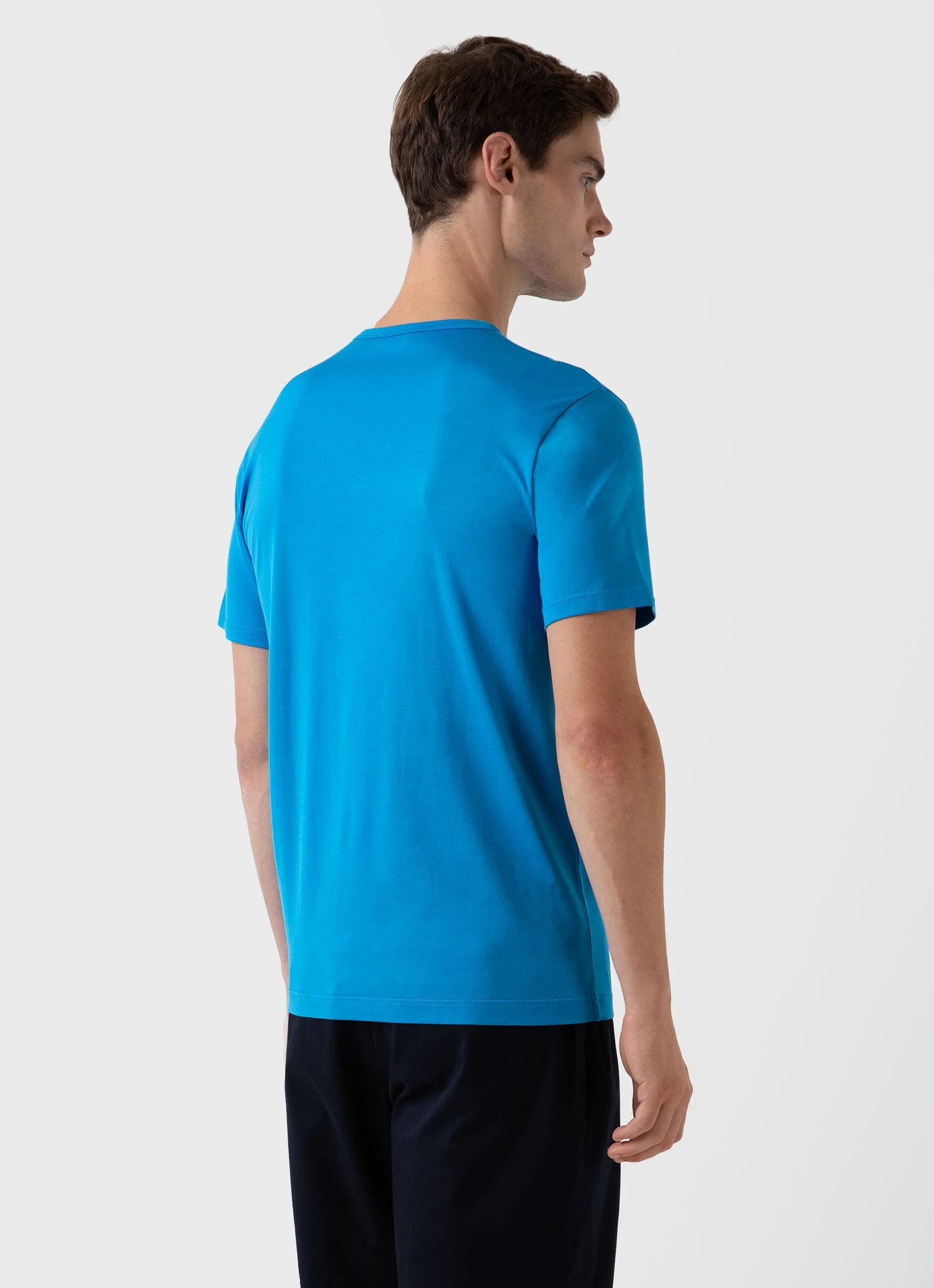 Men's Classic T-shirt in Turquoise - Image 4