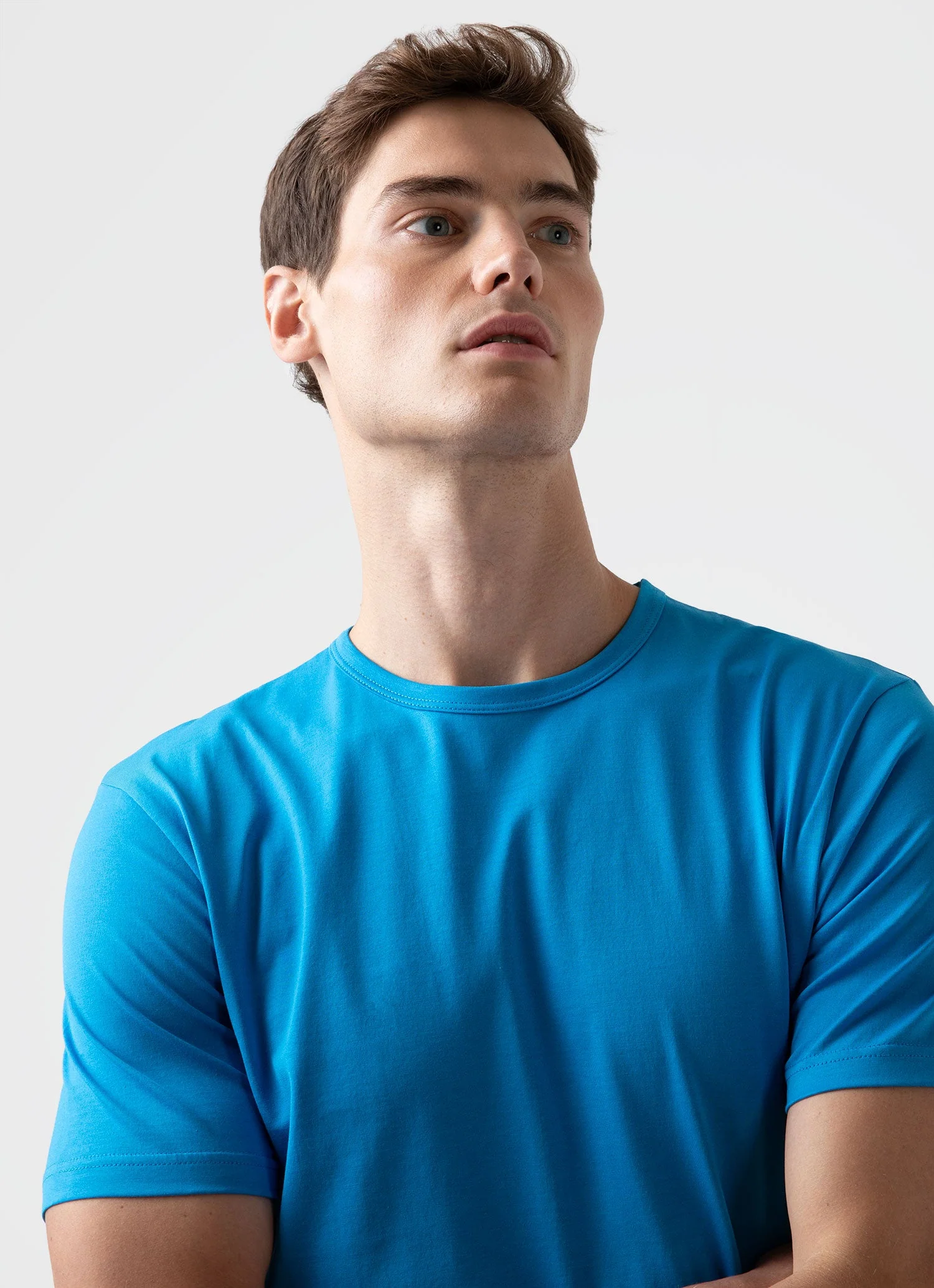 Men's Classic T-shirt in Turquoise - Image 5