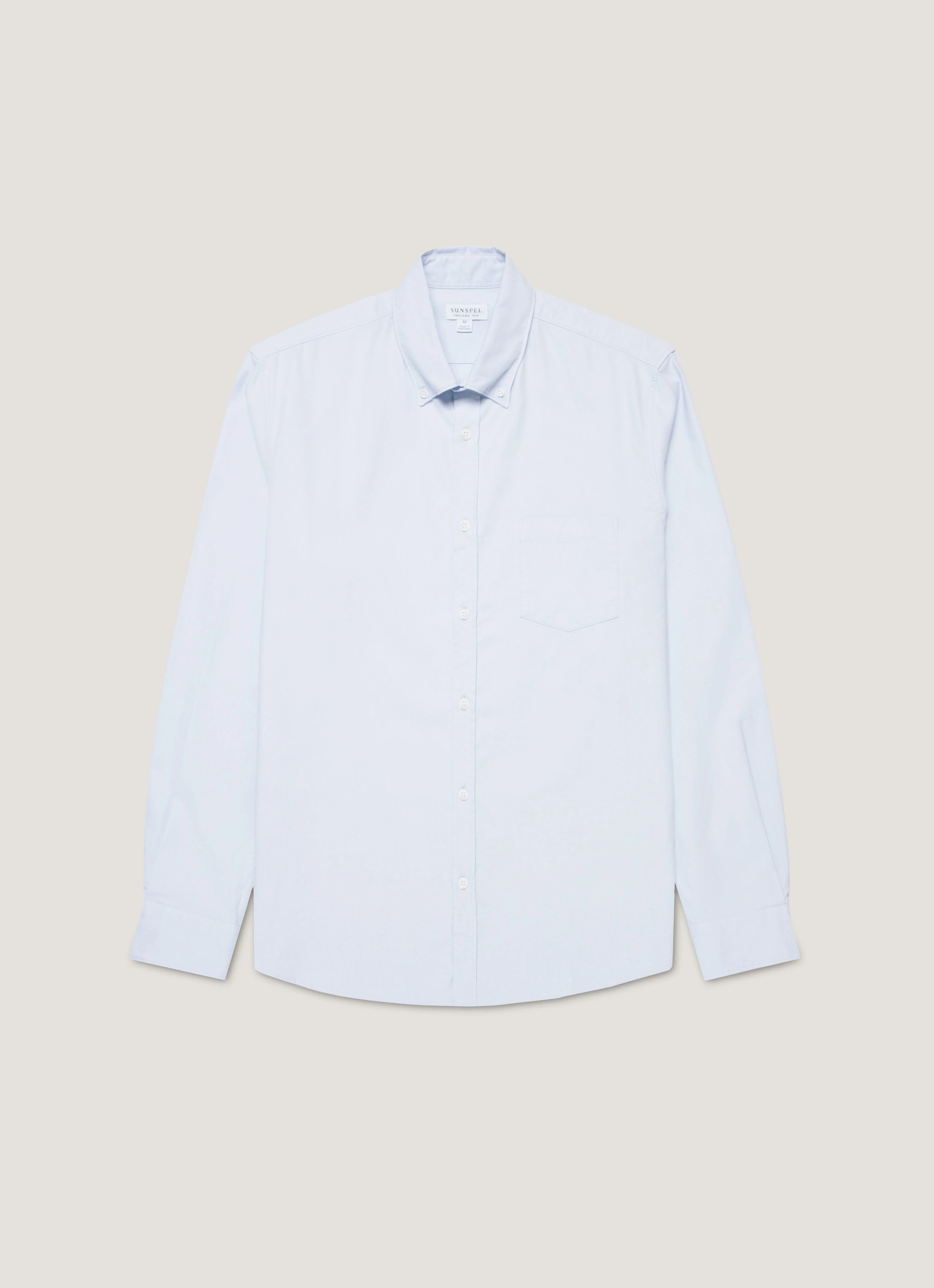 Men's Button Down Oxford Shirt in Light Blue