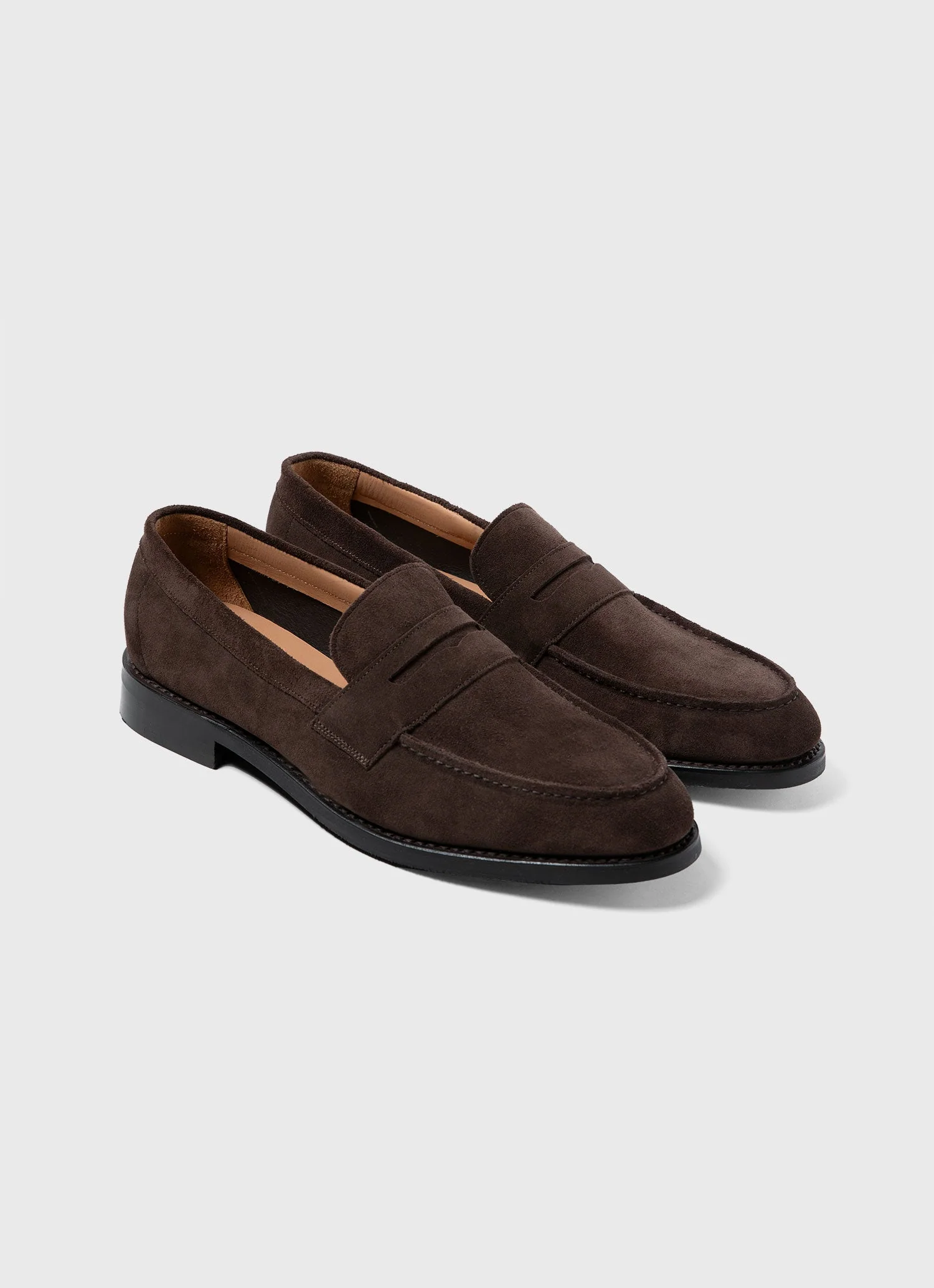 Men's Sunspel x Cheaney Loafer in Brown - Image 2