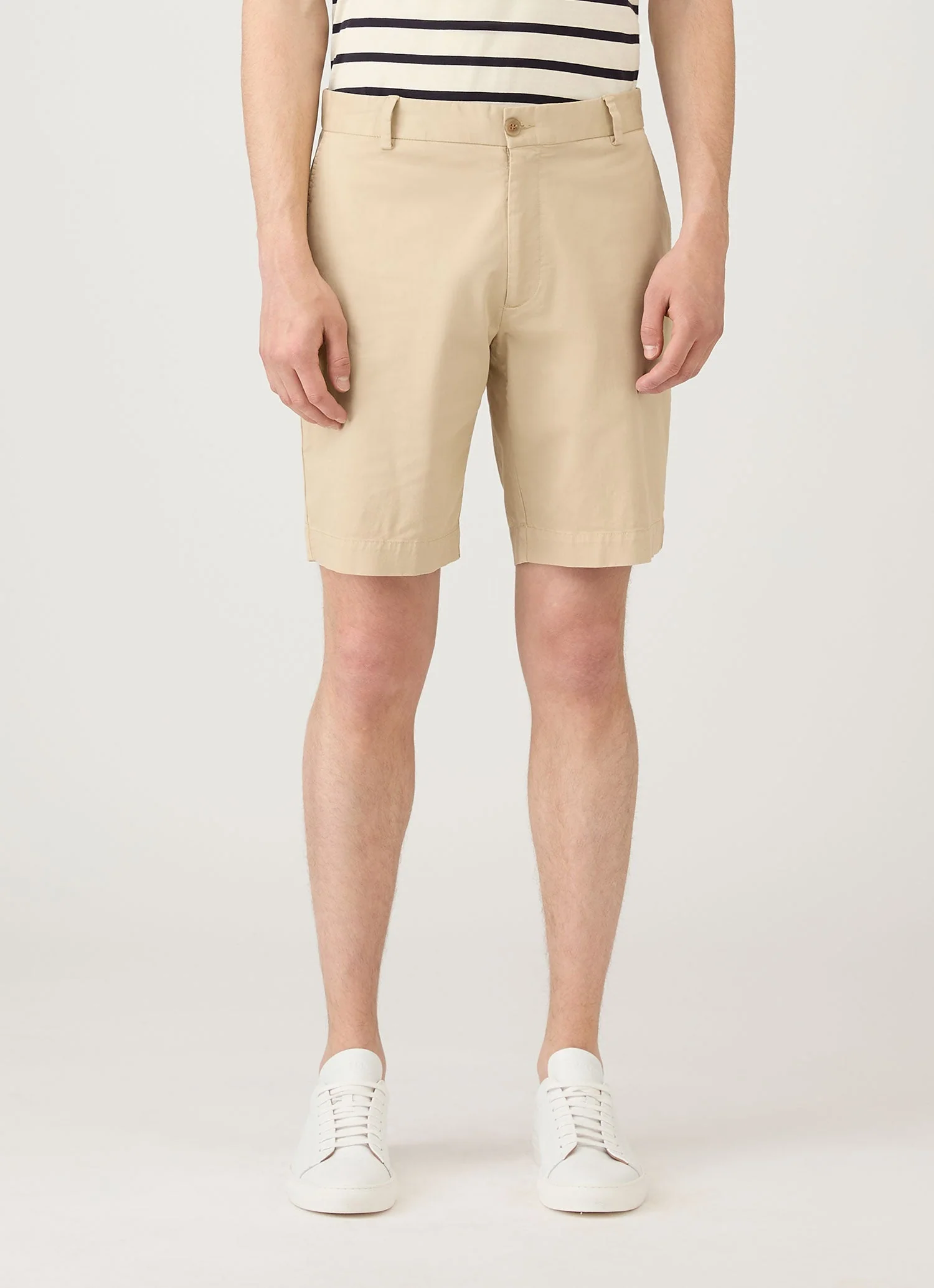 Men's Chino Shorts in Light Stone - Image 2