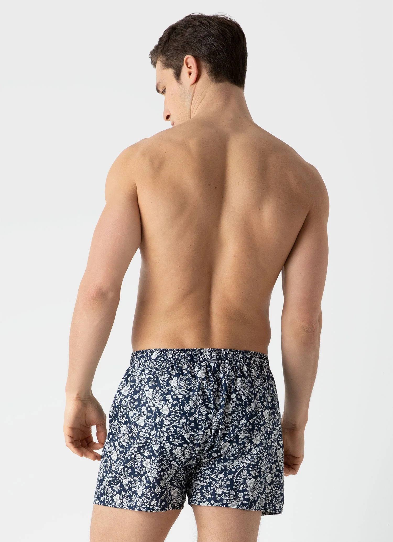Men's Classic Boxer Short in Liberty Fabric Summer Bloom - Image 3