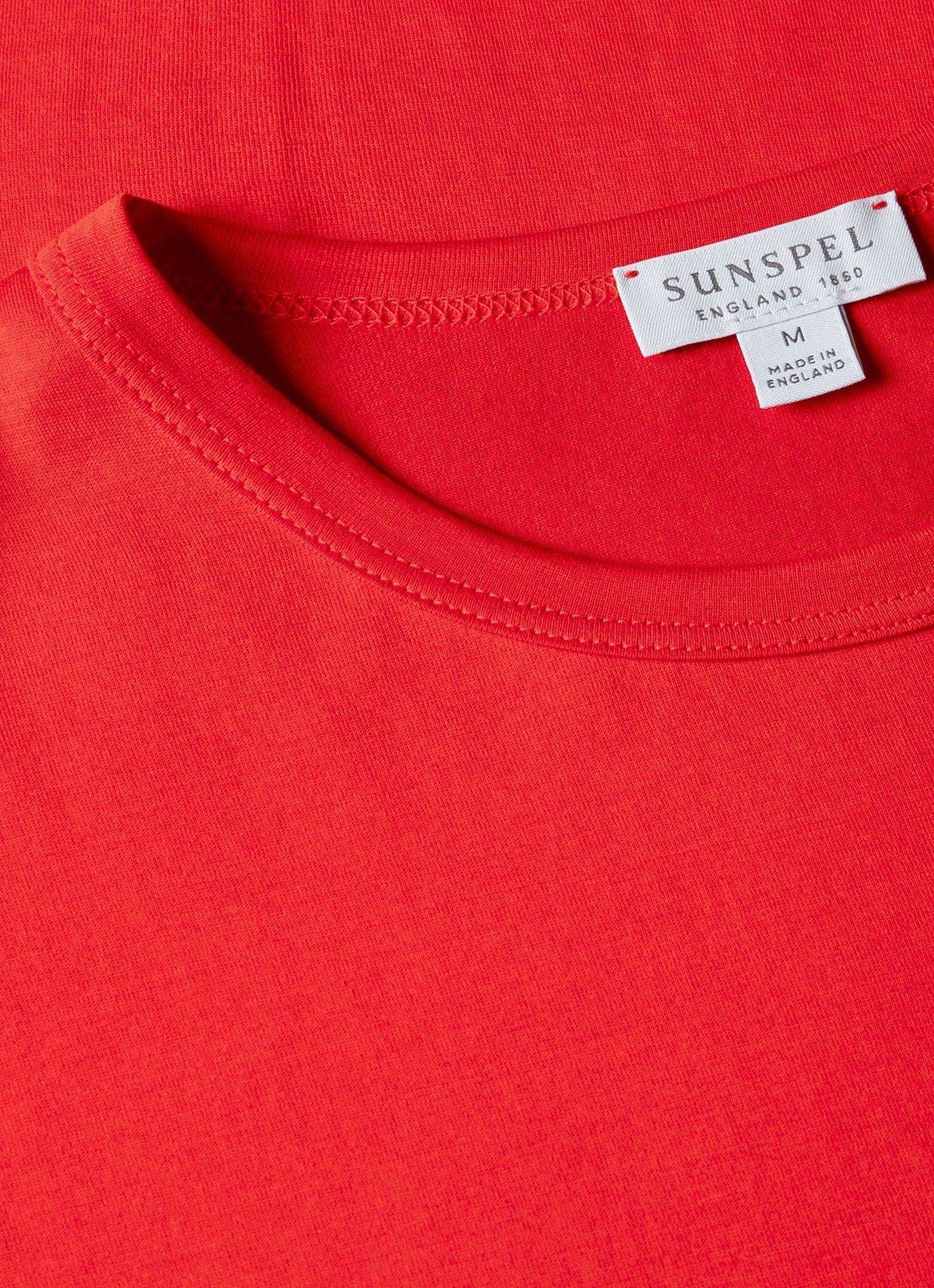 Men's Classic T-shirt in Bright Red - Image 4