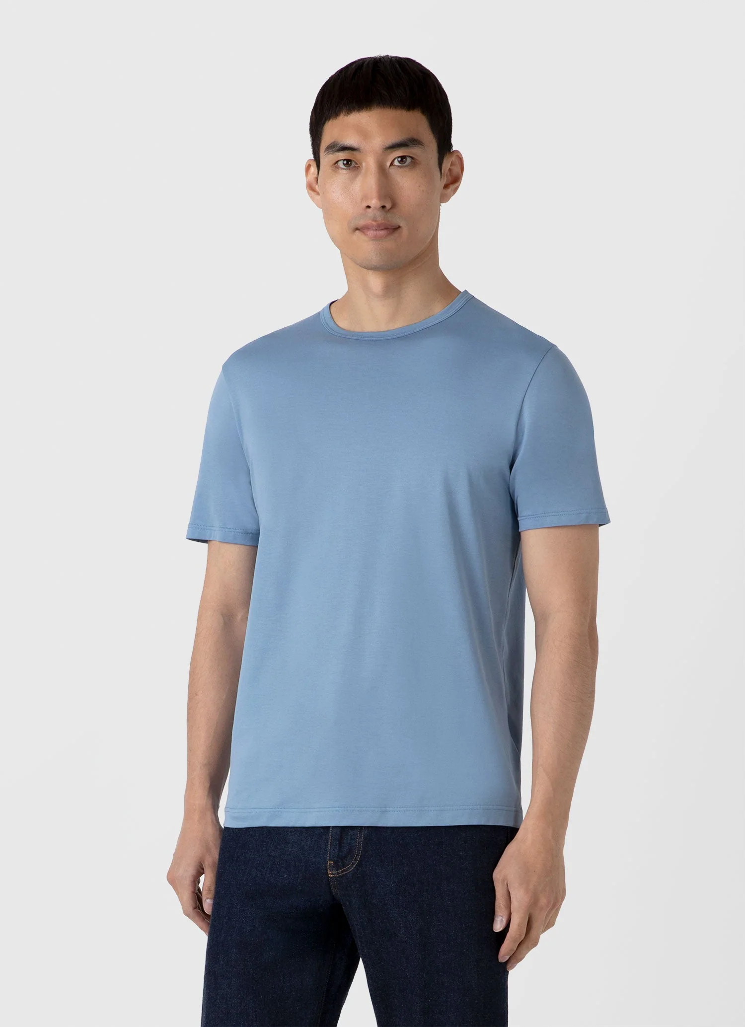 Men's Classic T-shirt in Como Blue - Image 2