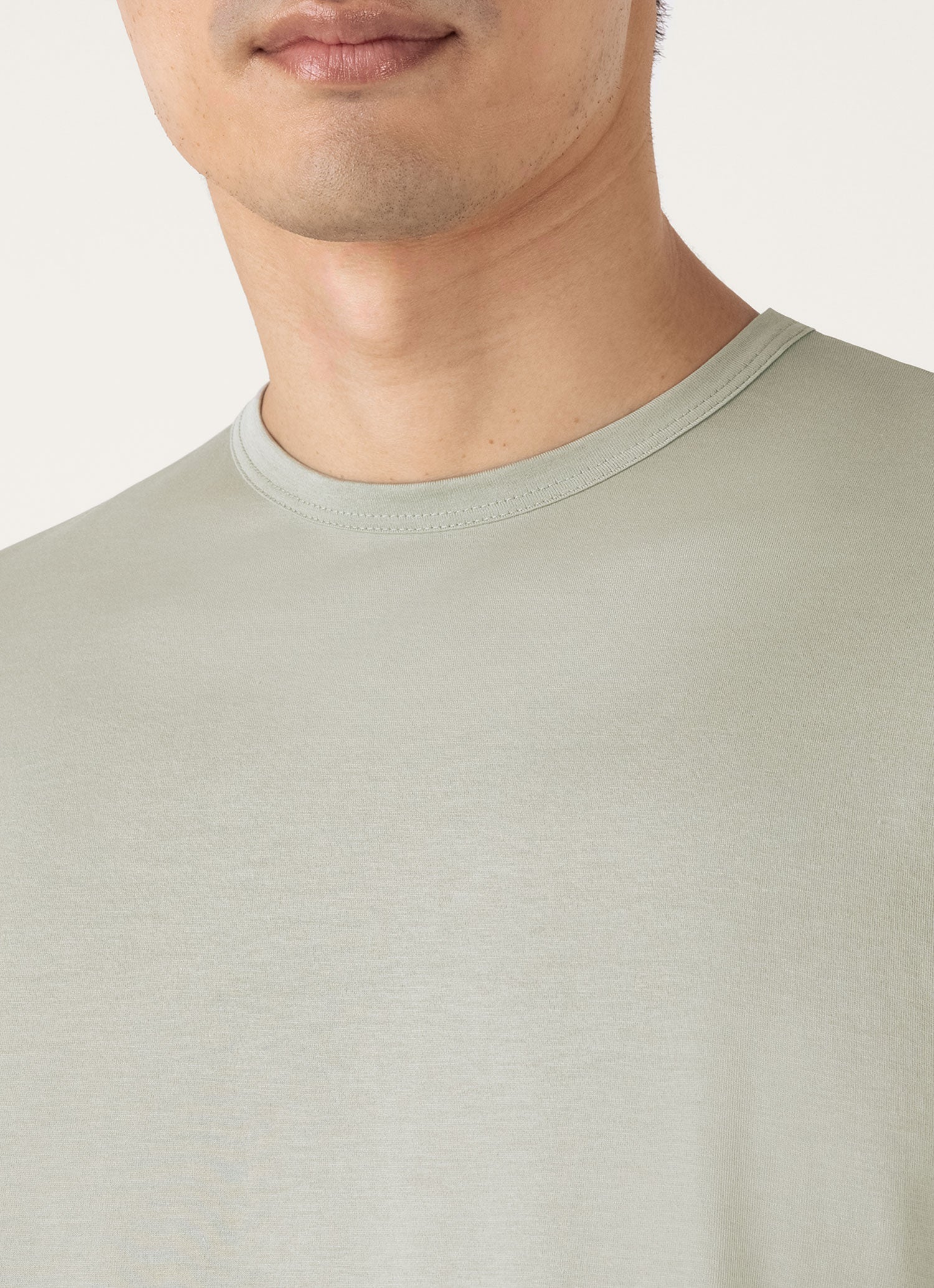 Men's Classic T-shirt in Pastel Green - Image 6