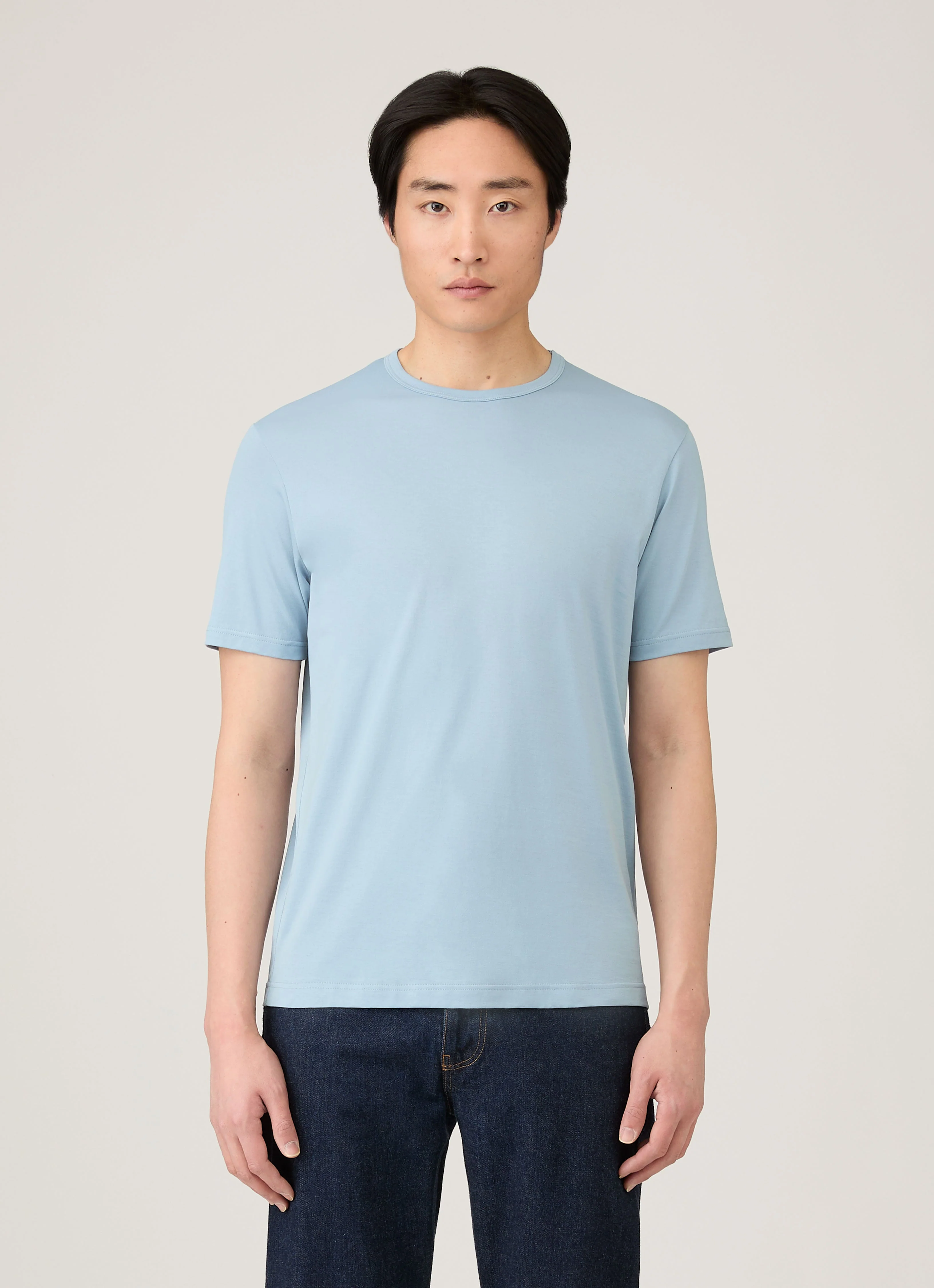 Men's Classic T-shirt in Sky Blue - Image 2
