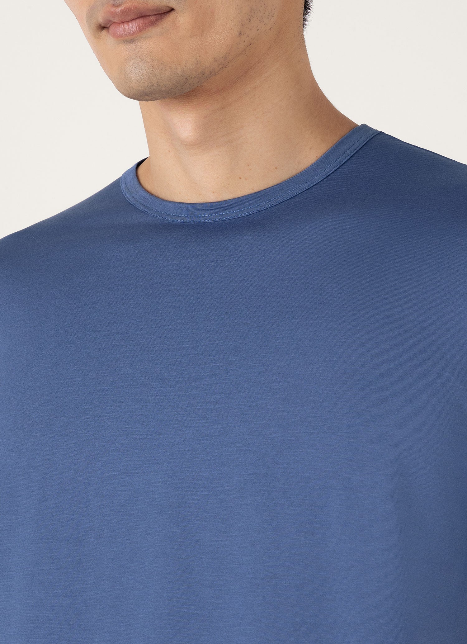 Men's Classic T-shirt in Soft Denim - Image 6