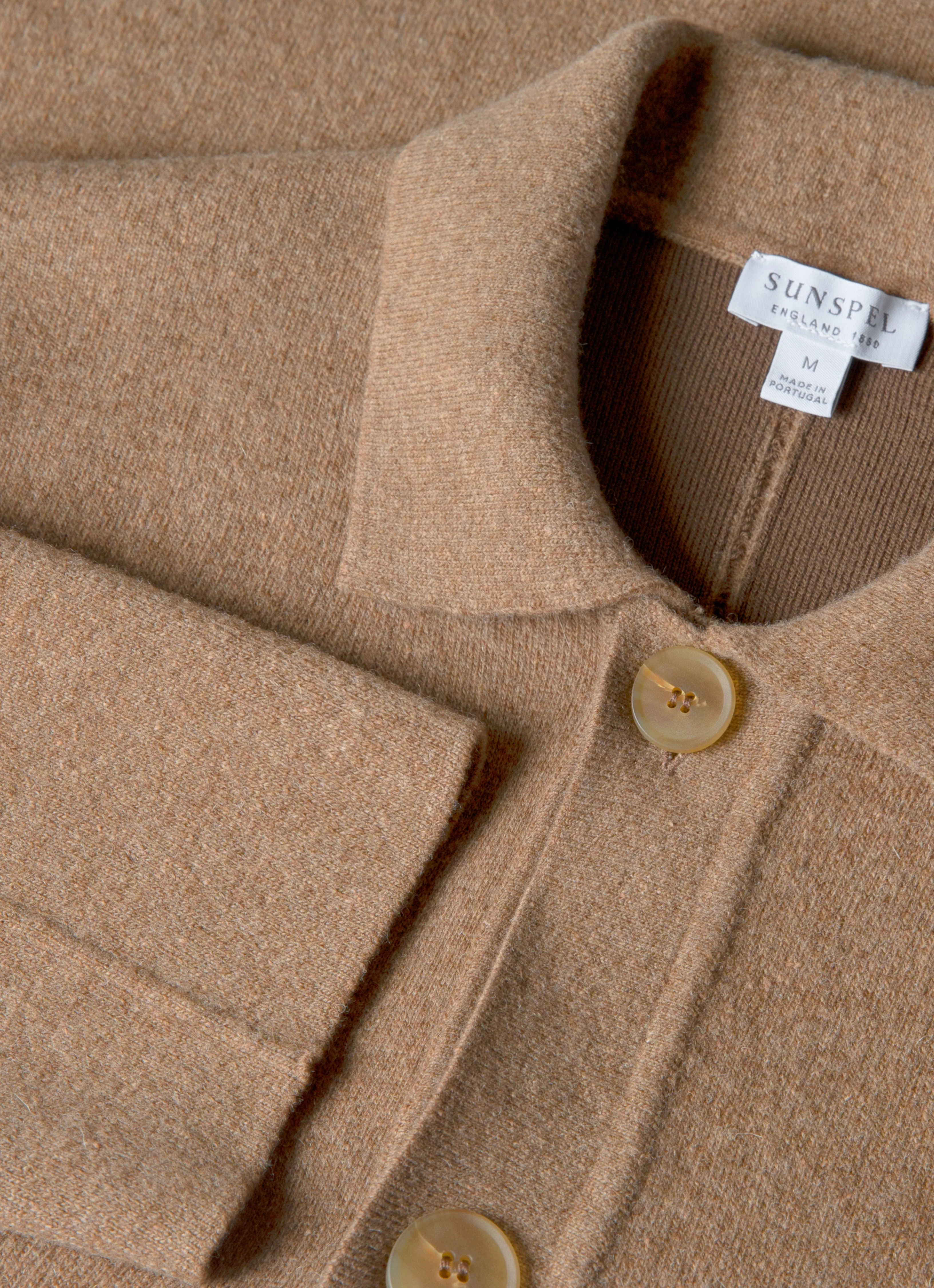 Men's Double Faced Jacket in Mink - Image 4