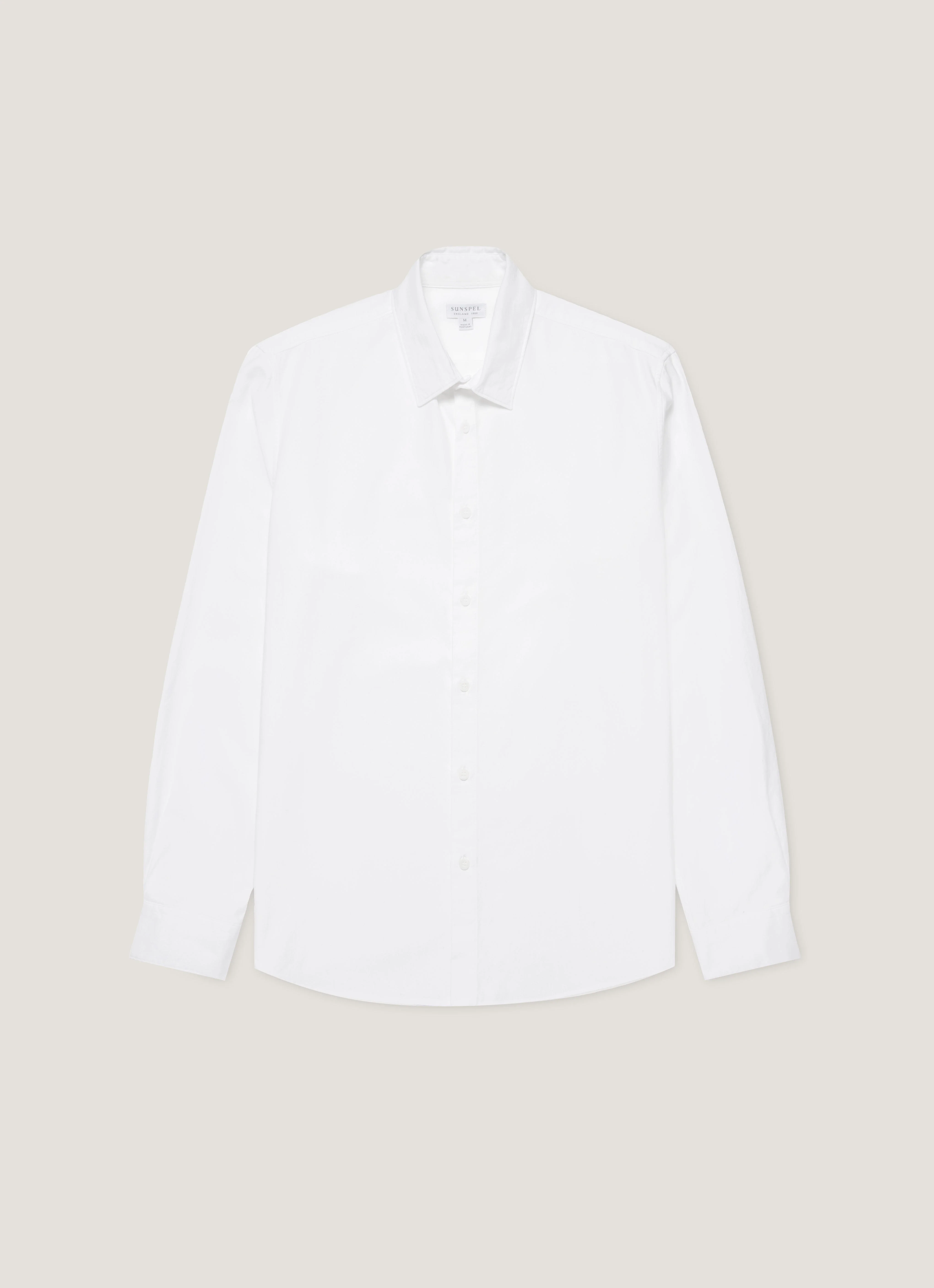 Men's Oxford Shirt in White