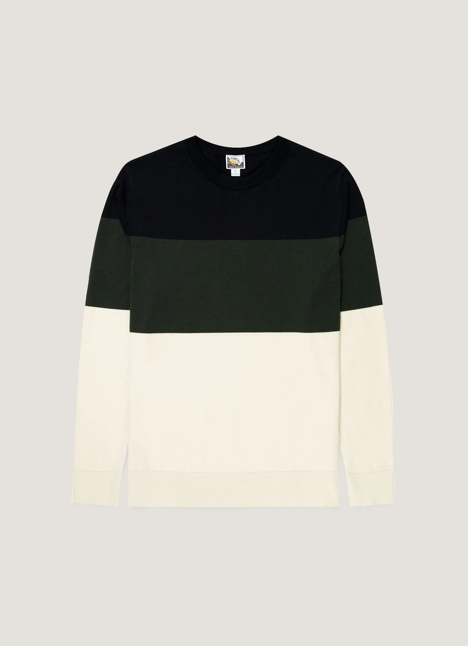 Men's Sunspel x Paul Weller Jumper in Forest