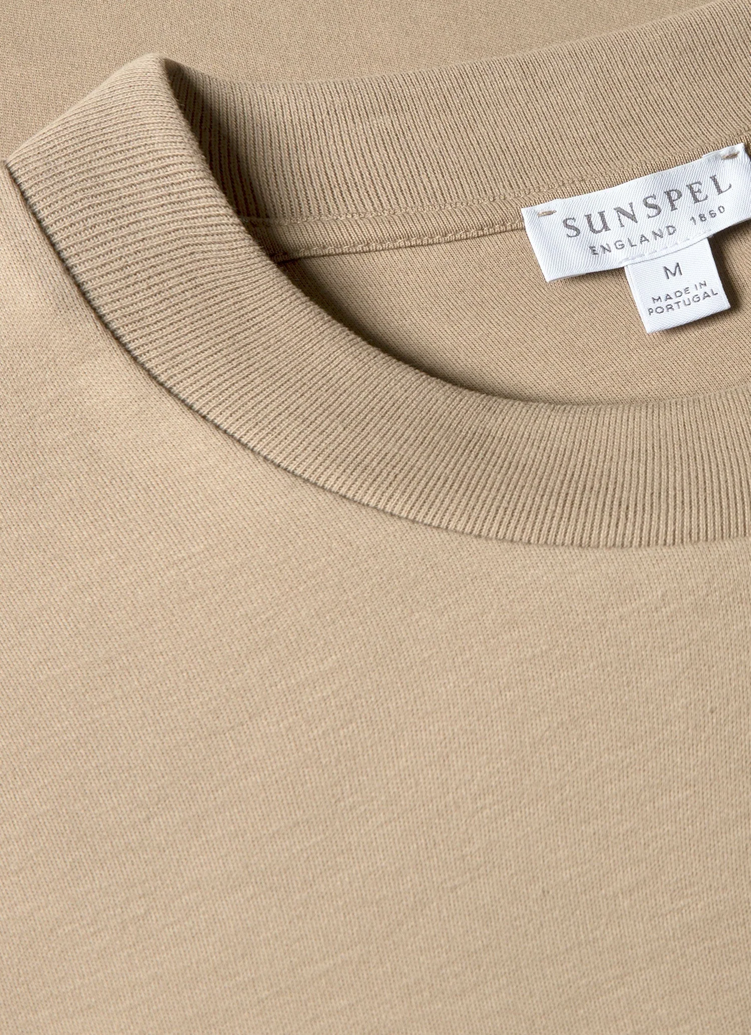 Men's Relaxed Fit Heavyweight T-shirt in Mink - Image 4