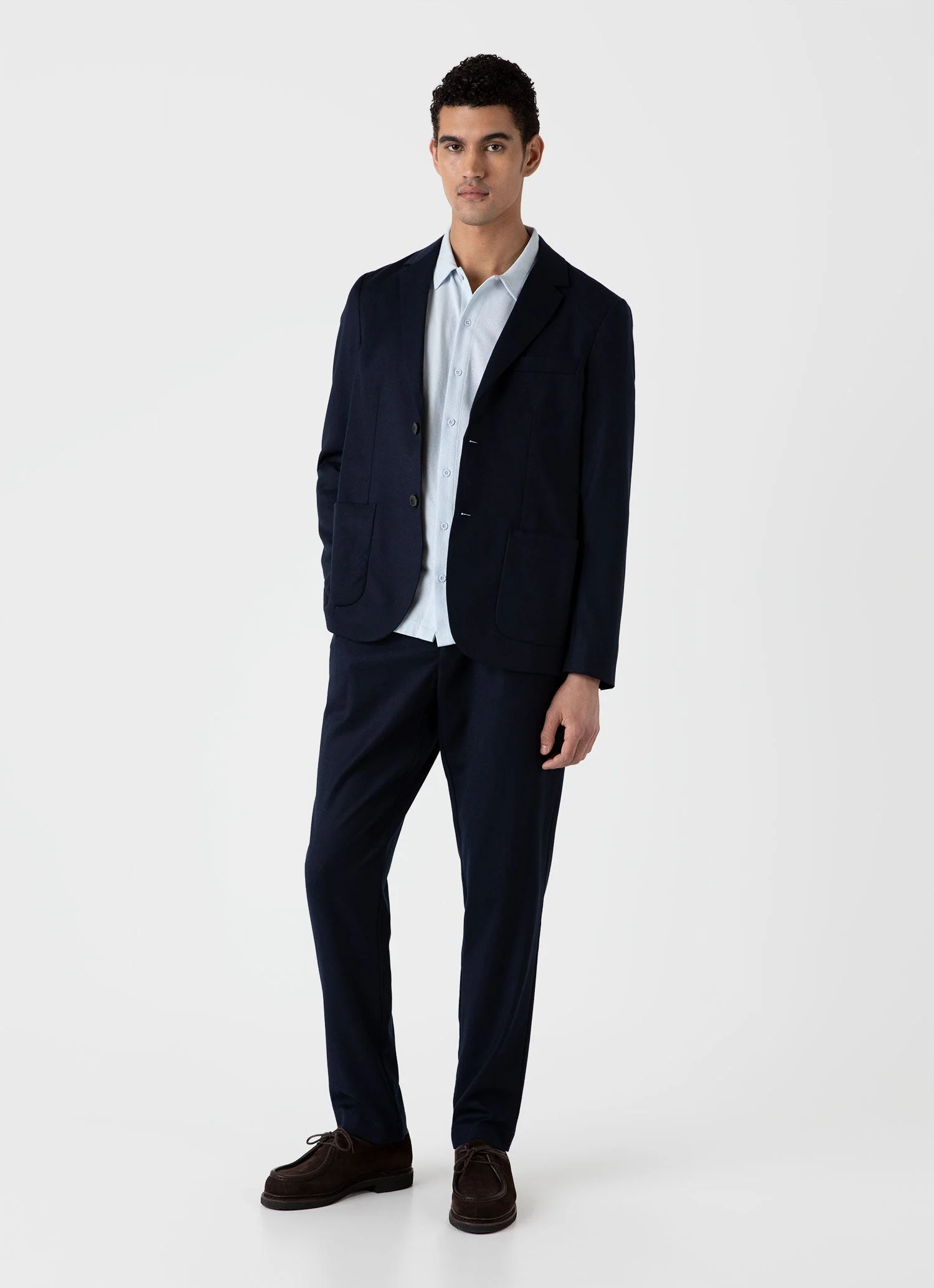 Men's Riviera Shirt in Light Blue - Image 3