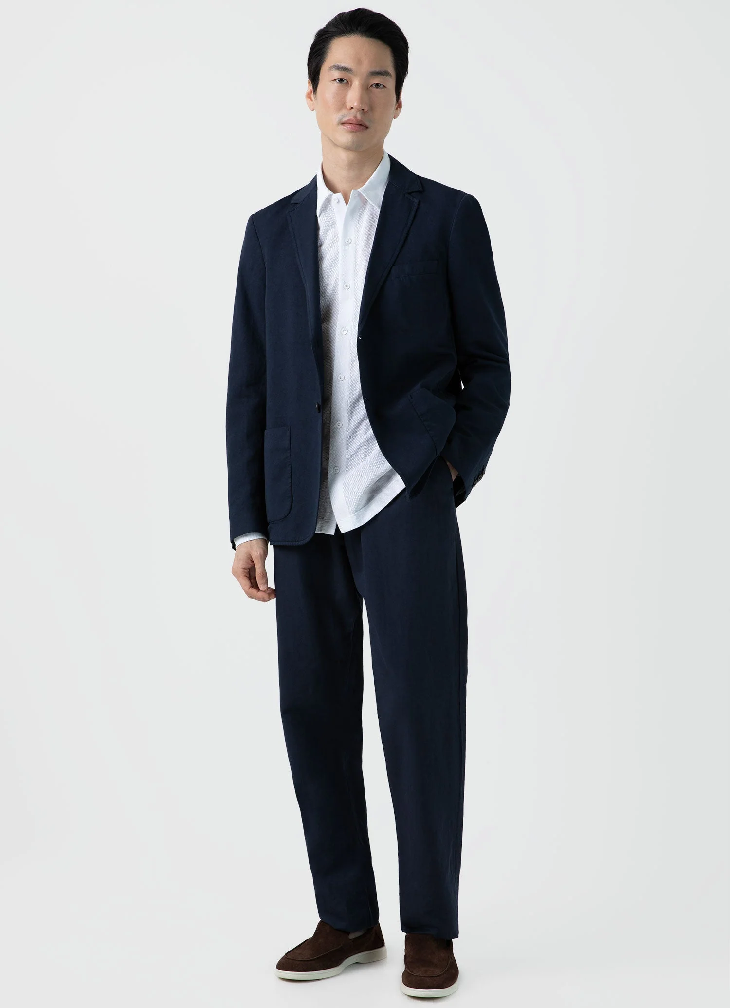 Men's Riviera Shirt in White - Image 3