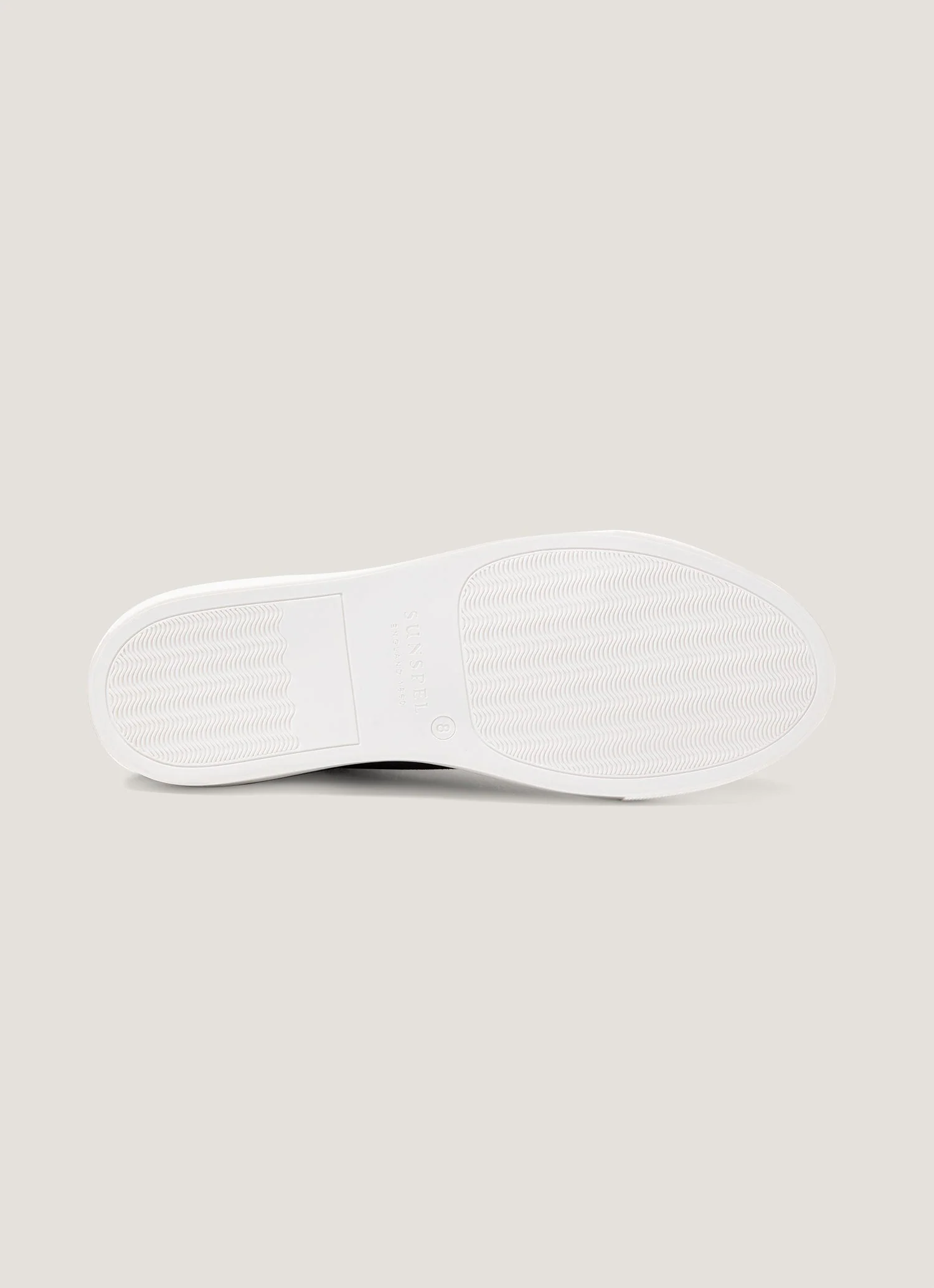 Men's Suede Tennis Shoe in Dark Moss - Image 3