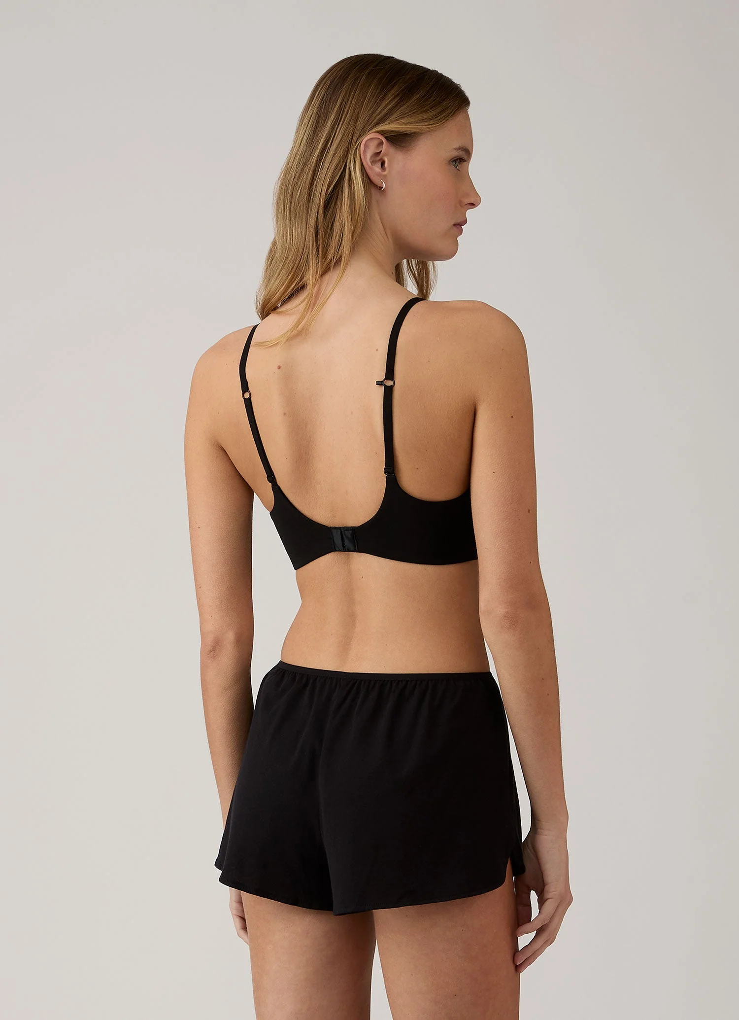 Women's French Knicker in Black - Image 2