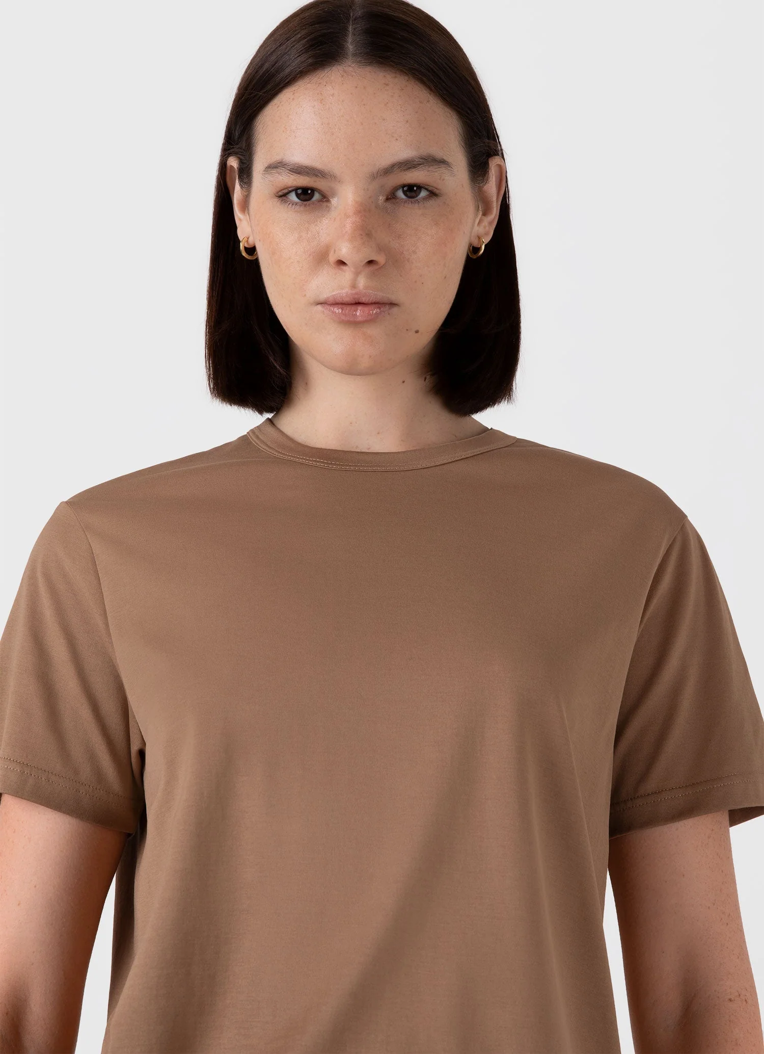 Women's Everyday T-shirt in Almond - Image 4