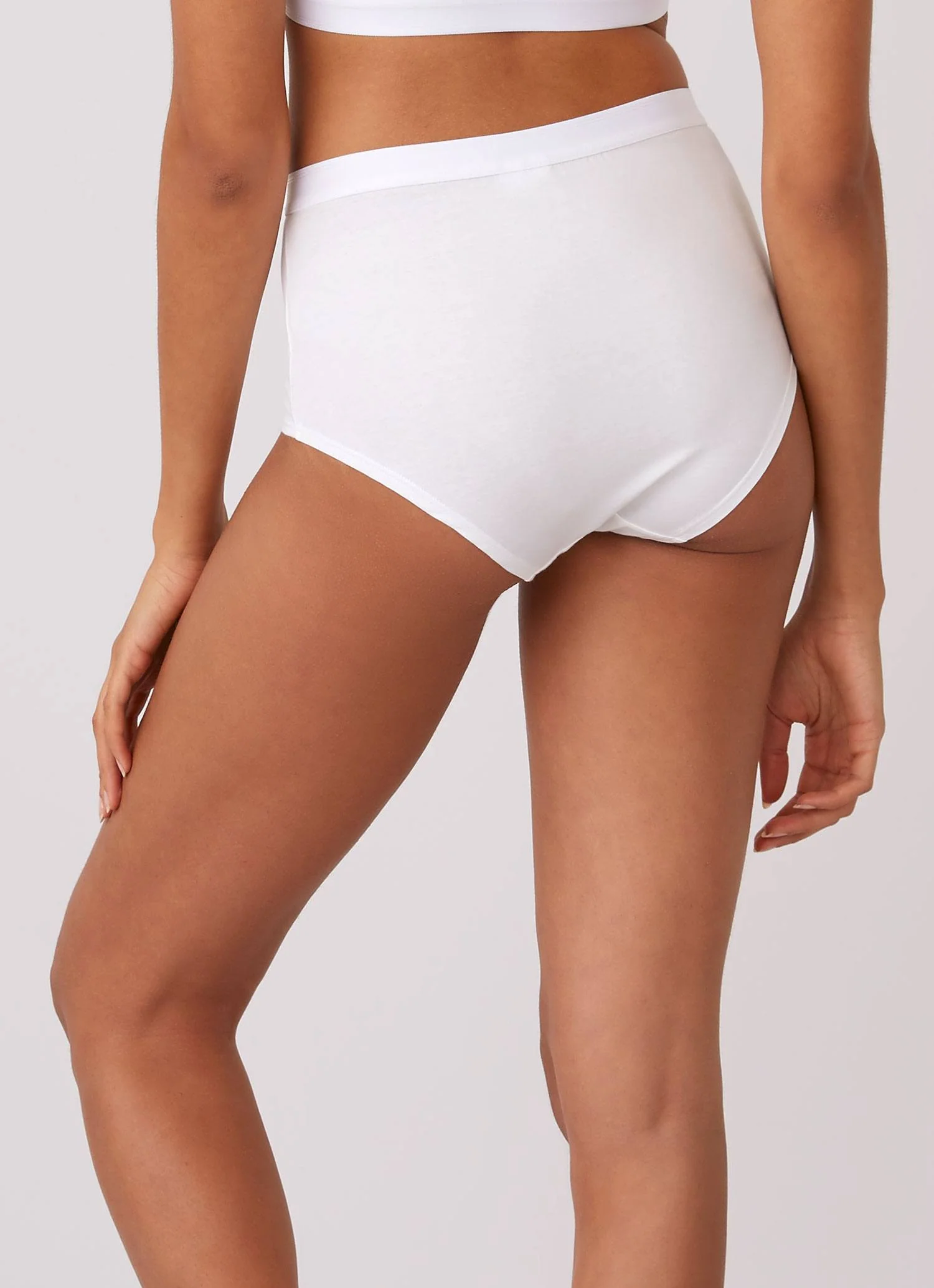 Women's Gym Pant in White - Image 4