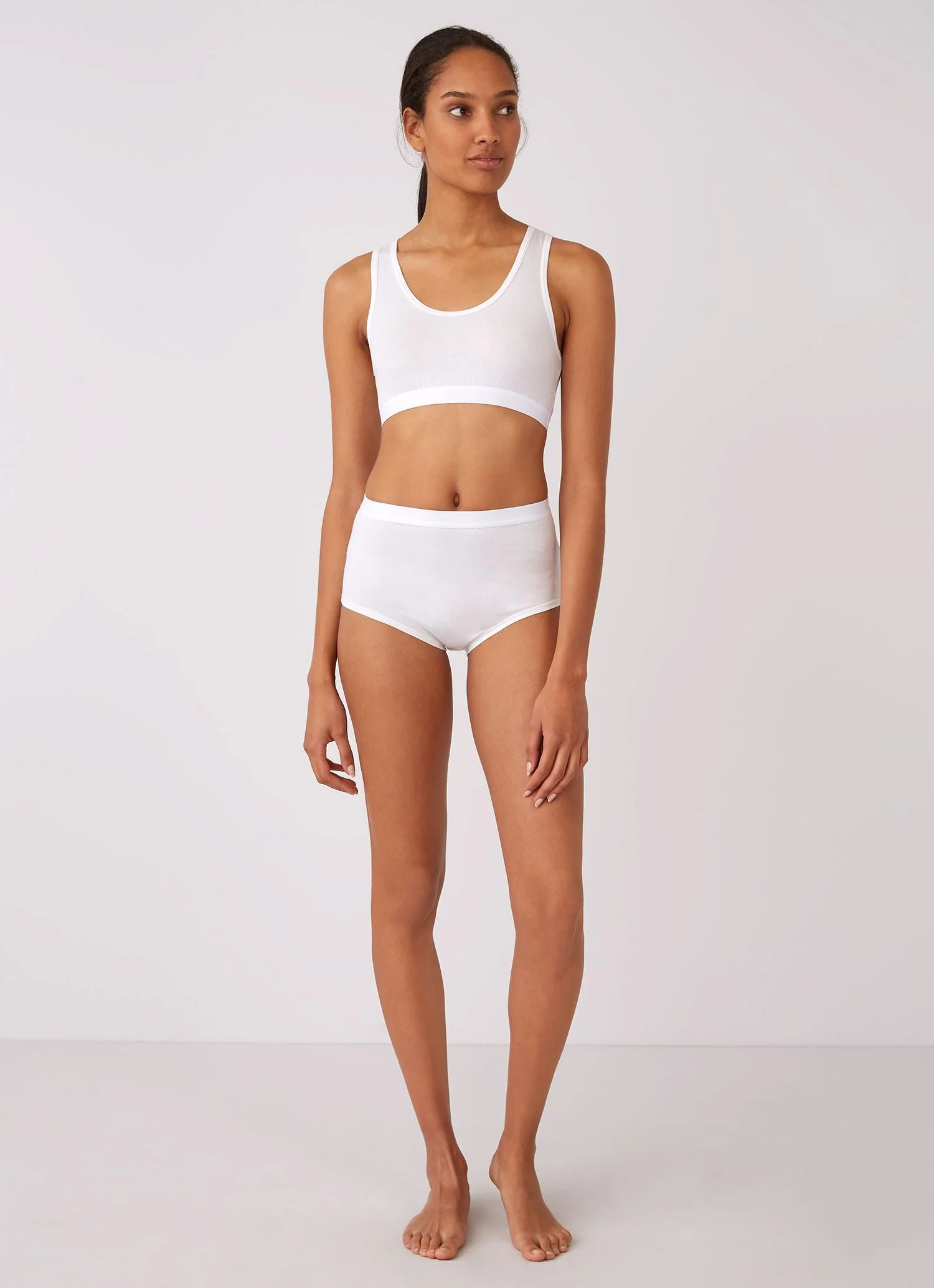 Women's Gym Pant in White - Image 5
